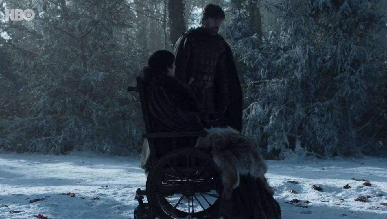 Bran Stark y Jaime Lannister hacen las paces. (HBO)