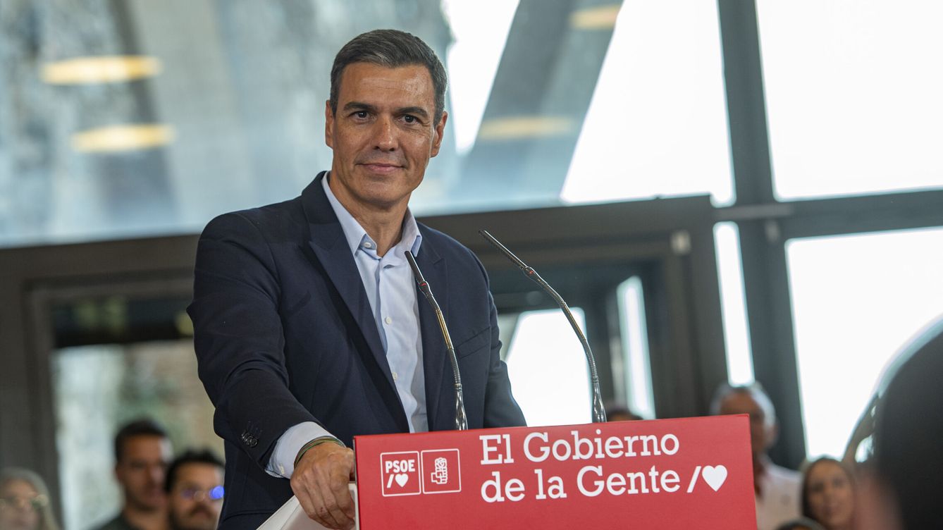 Foto: El secretario general del PSOE y presidente del Gobierno, Pedro Sánchez. (EFE/Ismael Herrero)