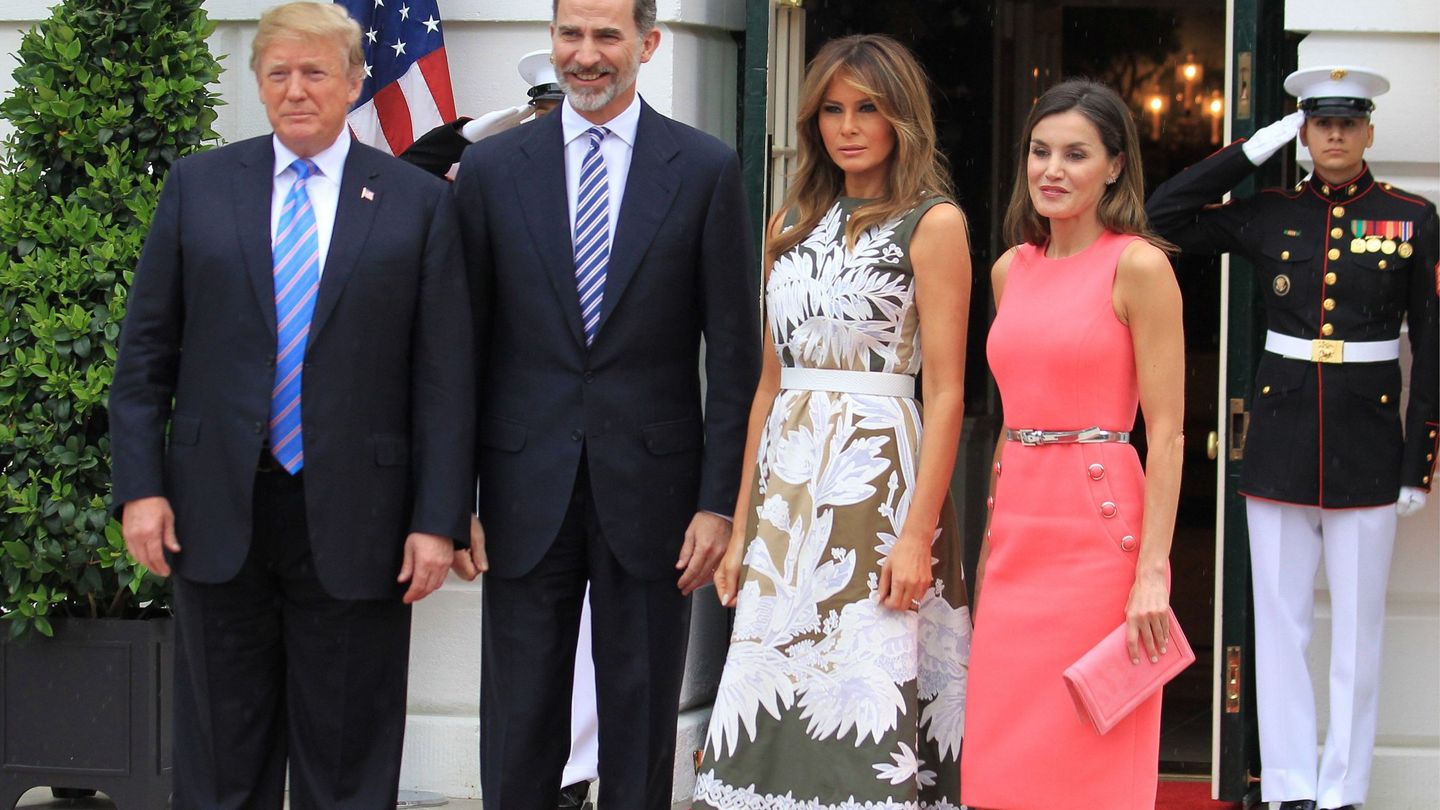 Visita de los reyes Felipe y Letizia a Estados Unidos. (EFE)