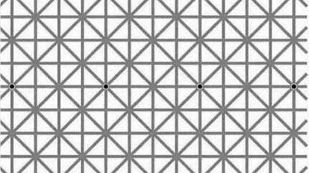 Acertijo visual: ¿cuántos puntos negros logras ver en la imagen?