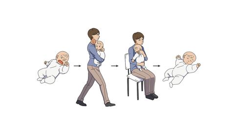 Científicos japoneses descubren cuál es el truco para dormir a un bebé rápidamente
