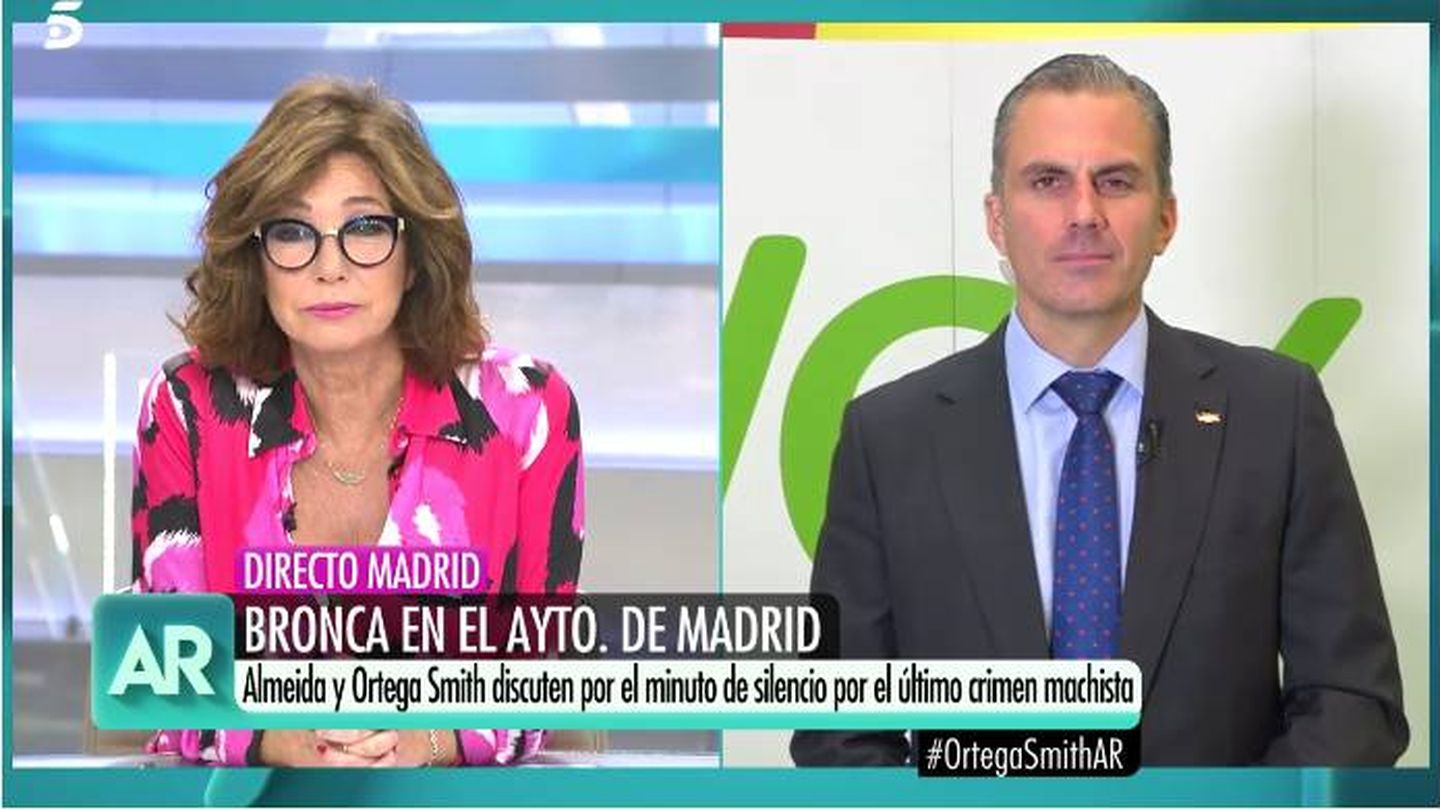 Ana Rosa Quintana, en Telecinco. (Mediaset)