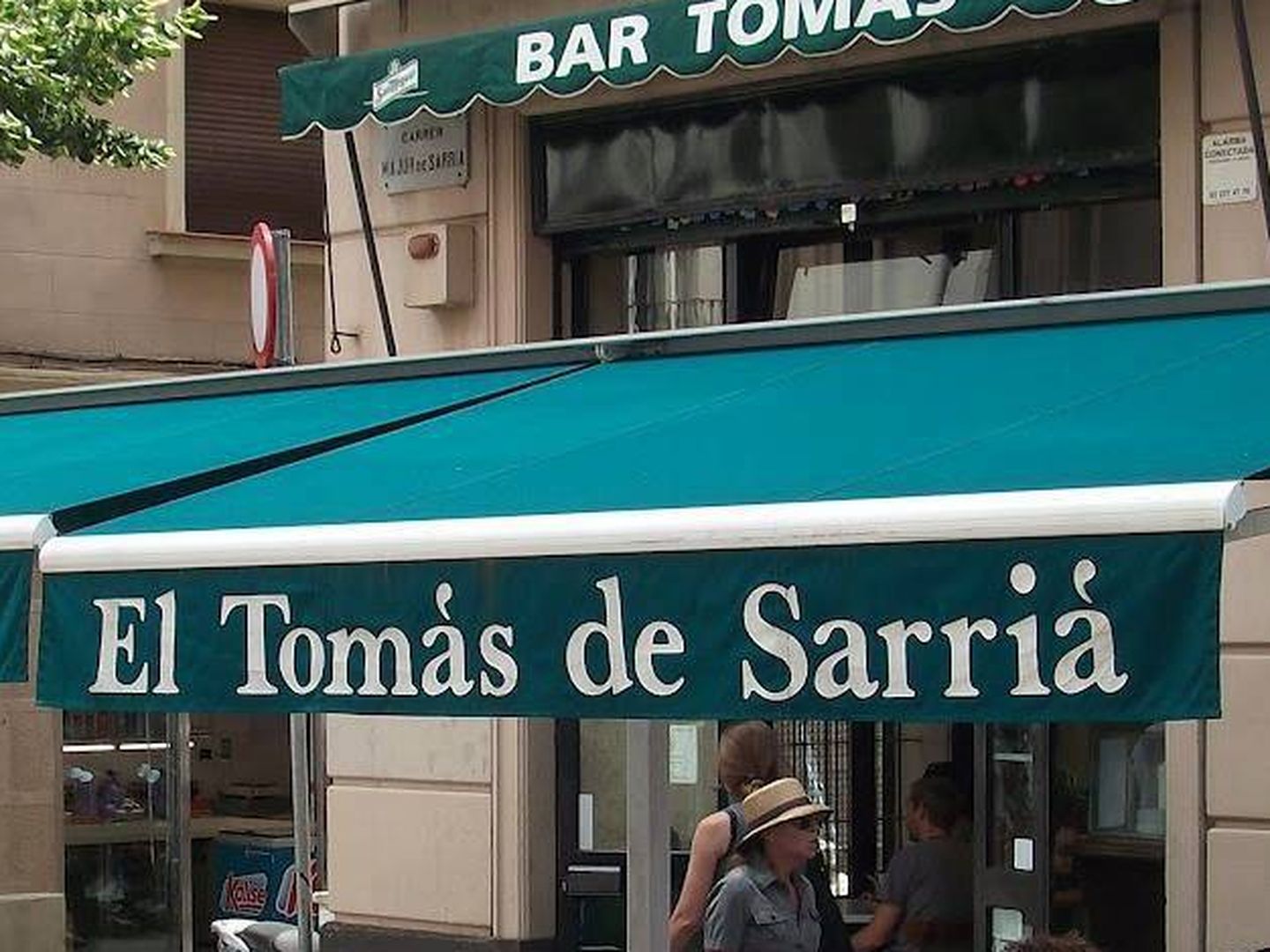 La terraza del Tomás, un must en Barcelona. (Cortesía)
