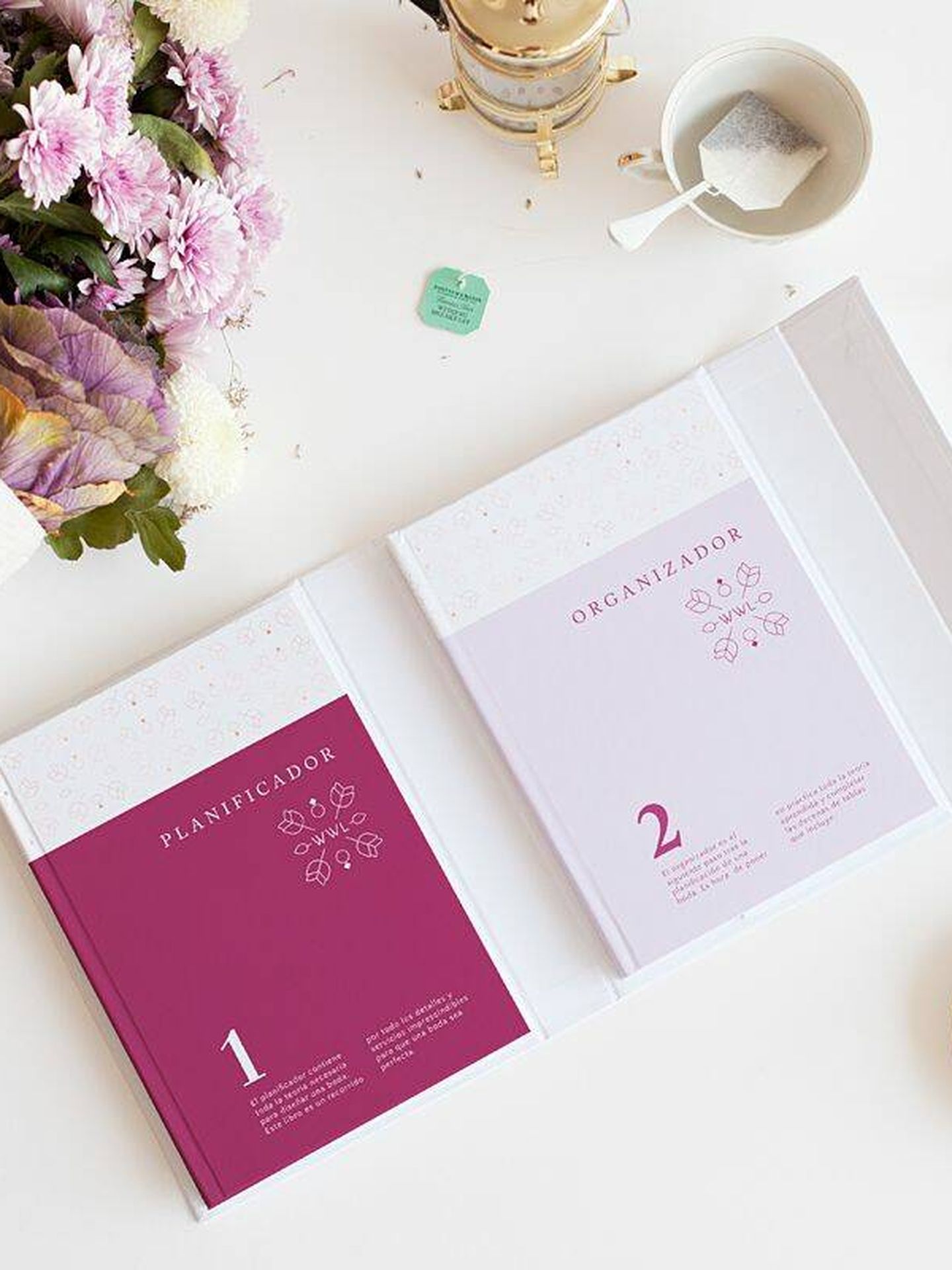 'Wedding planner, el libro y la agenda para organizar una boda', de Weddings With Love. (Cortesía)