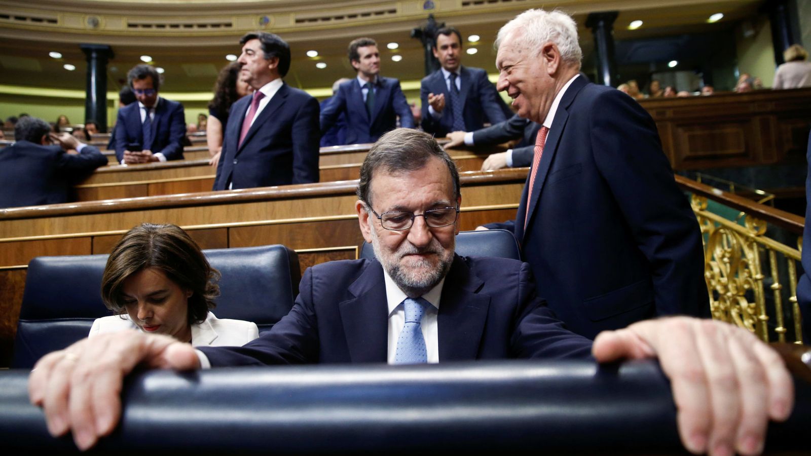 Foto: El presidente del Gobierno en funciones, Mariano Rajoy, en el Congreso. (Reuters)