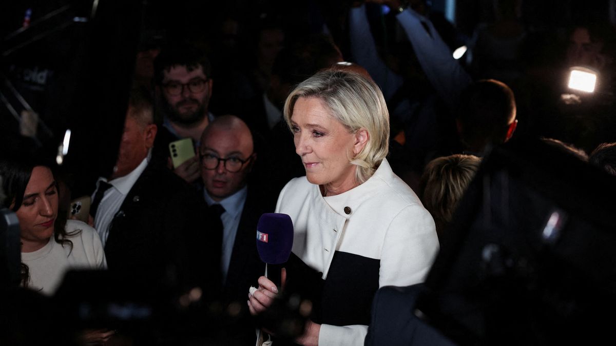 No, Marine Le Pen no ha llorado tras el resultado de las elecciones francesas: esta es la explicación