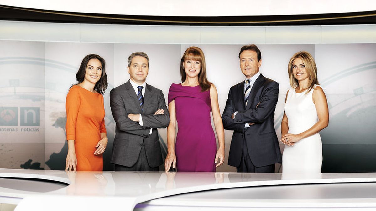 Antena 3 lidera con sus informativos por primera vez desde 2007