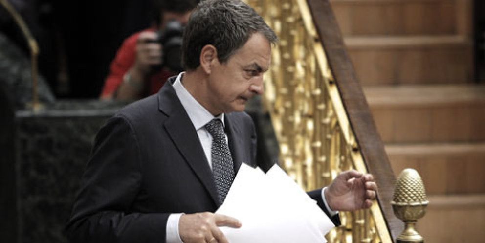 Foto: Zapatero y Rajoy se comprometen a cambiar la Constitución para limitar el déficit