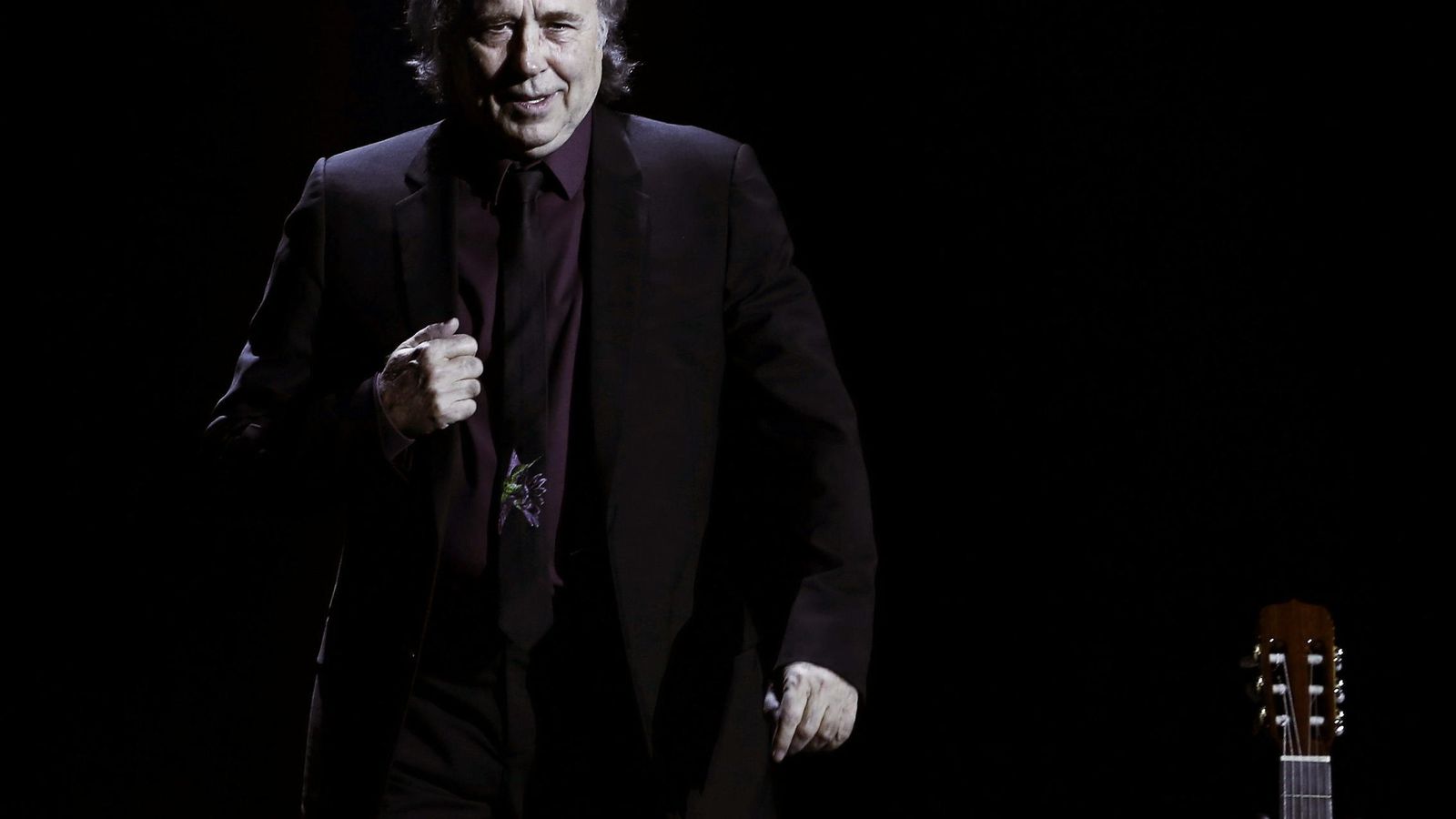 Foto: Joan Manuel Serrat presenta su concierto "Antología desordenada" (EFE)