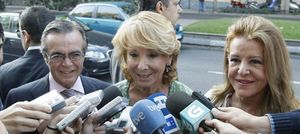 Aguirre: "Espero que Rajoy valore la importancia de las injurias vertidas contra mí"