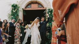 De la pasarela a viralizarse en redes sociales: los dos vestidos de Dior que convierten a Vicky Montanari en la novia más fashion de 2026