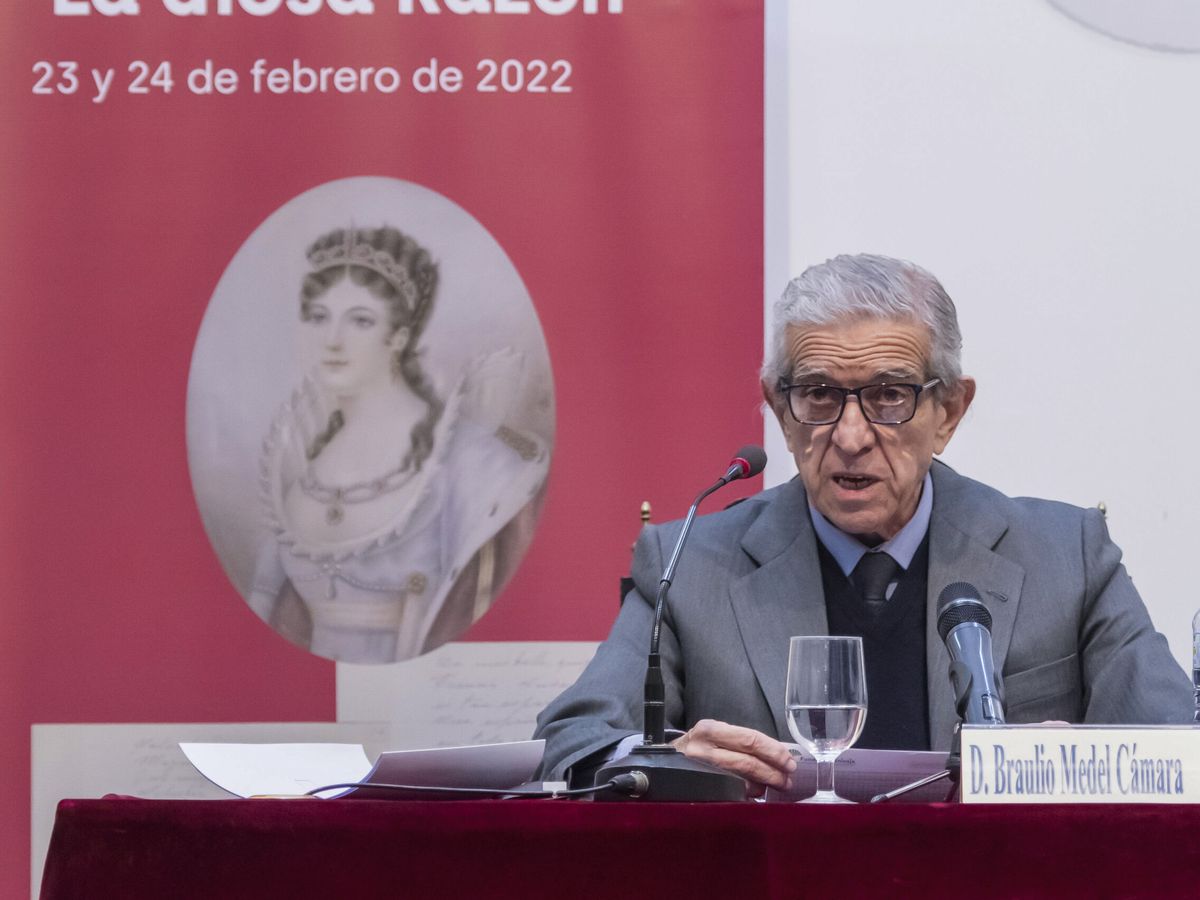 Foto: Braulio Medel, expresidente de la Fundación Unicaja. (EFE/Raúl Caro)