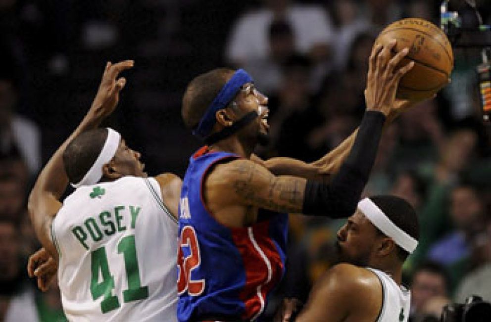 Foto: Los Pistons quitan el invicto a los Celtics y empatan la serie