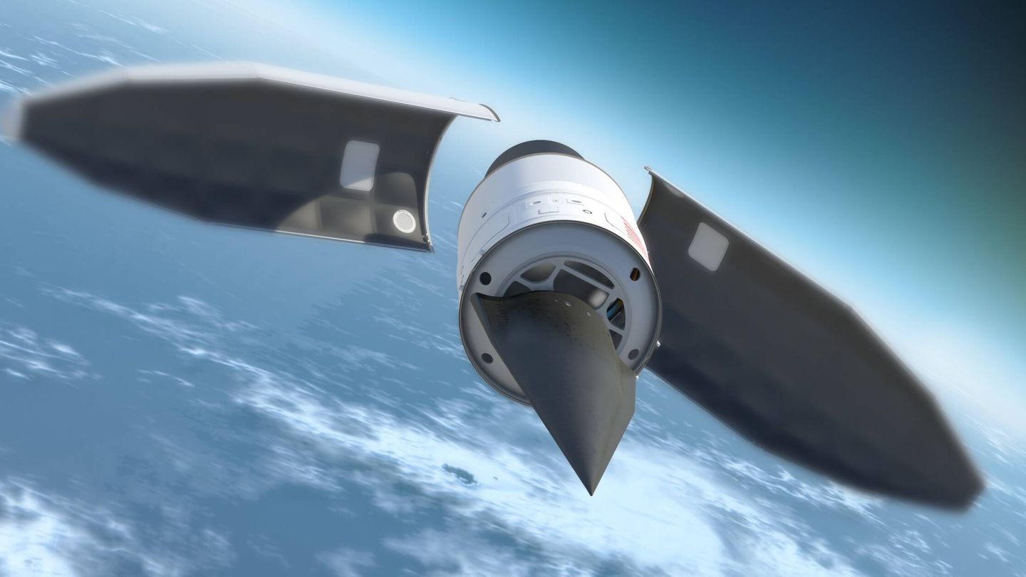 Los planeadores se lanzan en misiles adaptados y permanecen en órbita baja hasta que atacan.