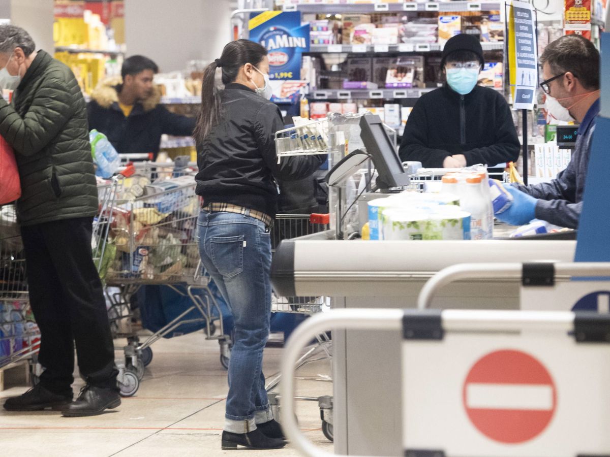 Foto: Supermercado en Roma (Reuters)