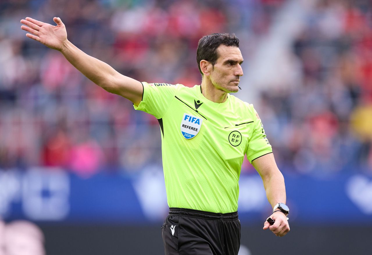 Martínez Munuera, árbitro del Clásico. (AFP7)