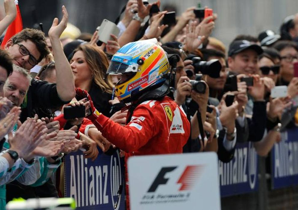 Foto: Fernando Alonso en el pasado GP de China.