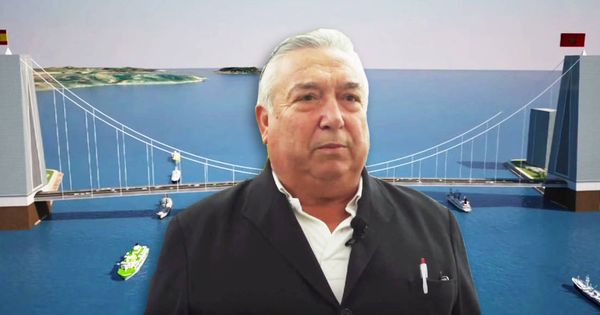 Foto: Juan Valle, constructor e ideólogo de la presa-puente de Gibraltar. (EC)