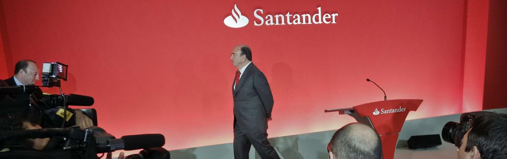 Emilio Botín, presidente de Santander. (Efe)
