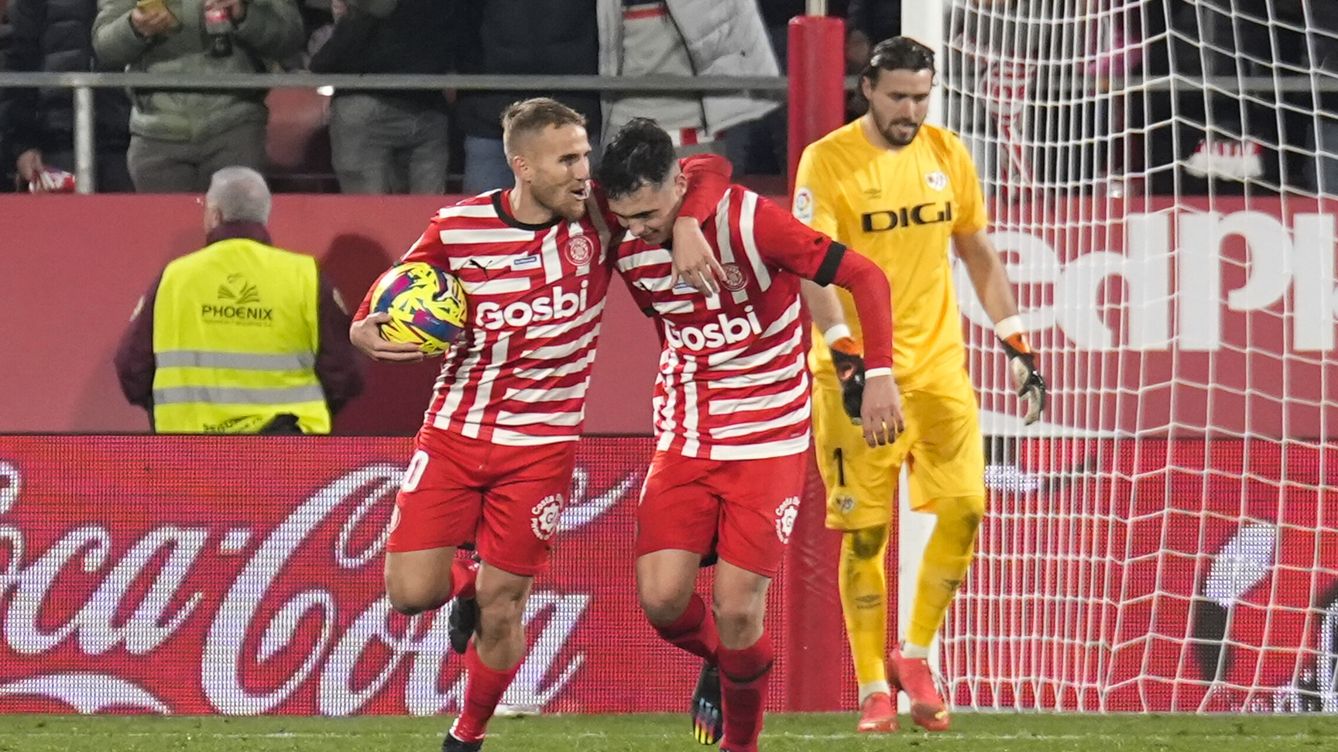 Girona FC - Rayo resultado, resumen y goles del partido de Laliga, en directo