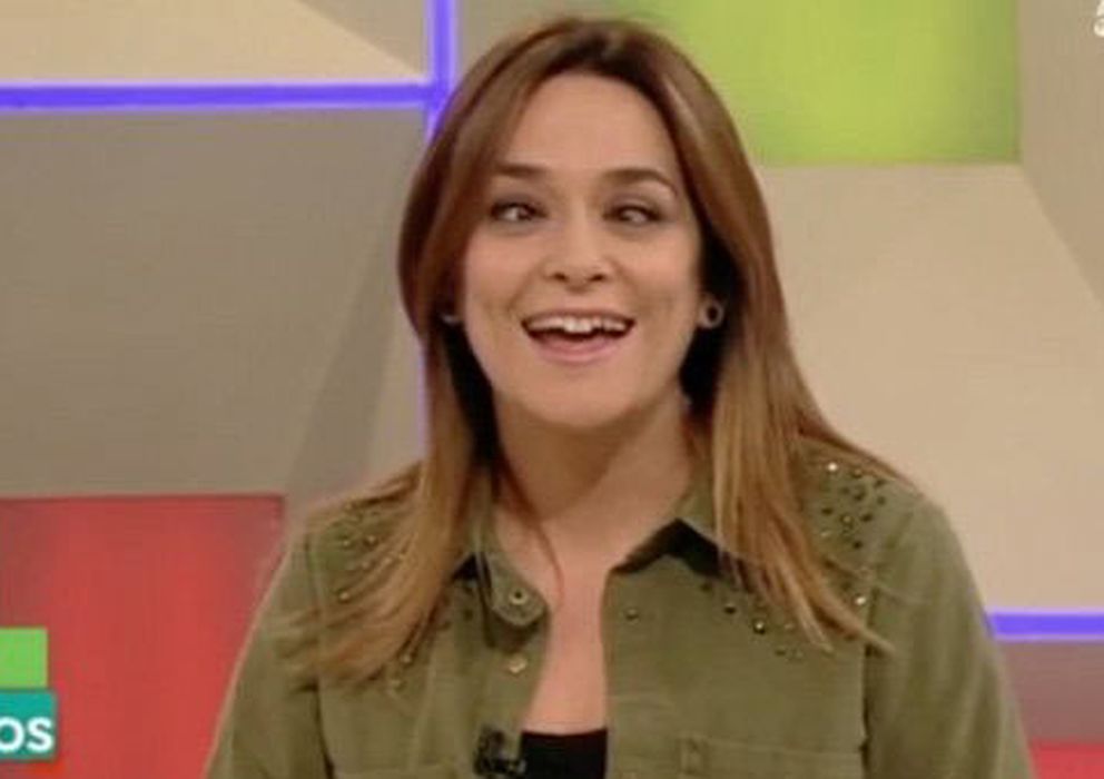 Foto: La presentadora Toñi Moreno en el programa 'Entre todos' de TVE