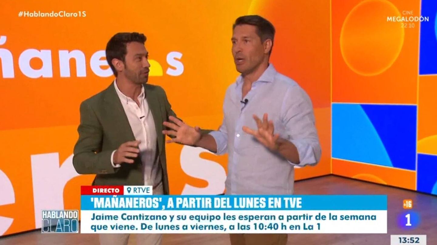 Marc Calderó y Jaime Cantizano. (RTVE)