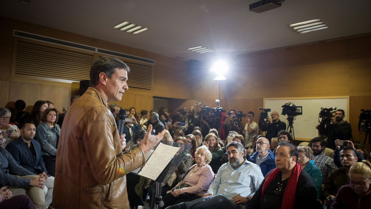 Sánchez avisa a los barones: "Defiendo un PSOE de militantes, no de notables"
