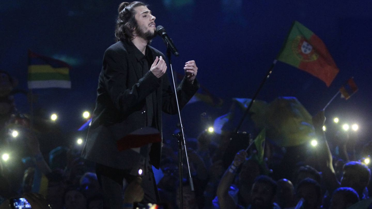 Salvador Sobral en una imagen de archivo de Eurovisión. (Gtres)