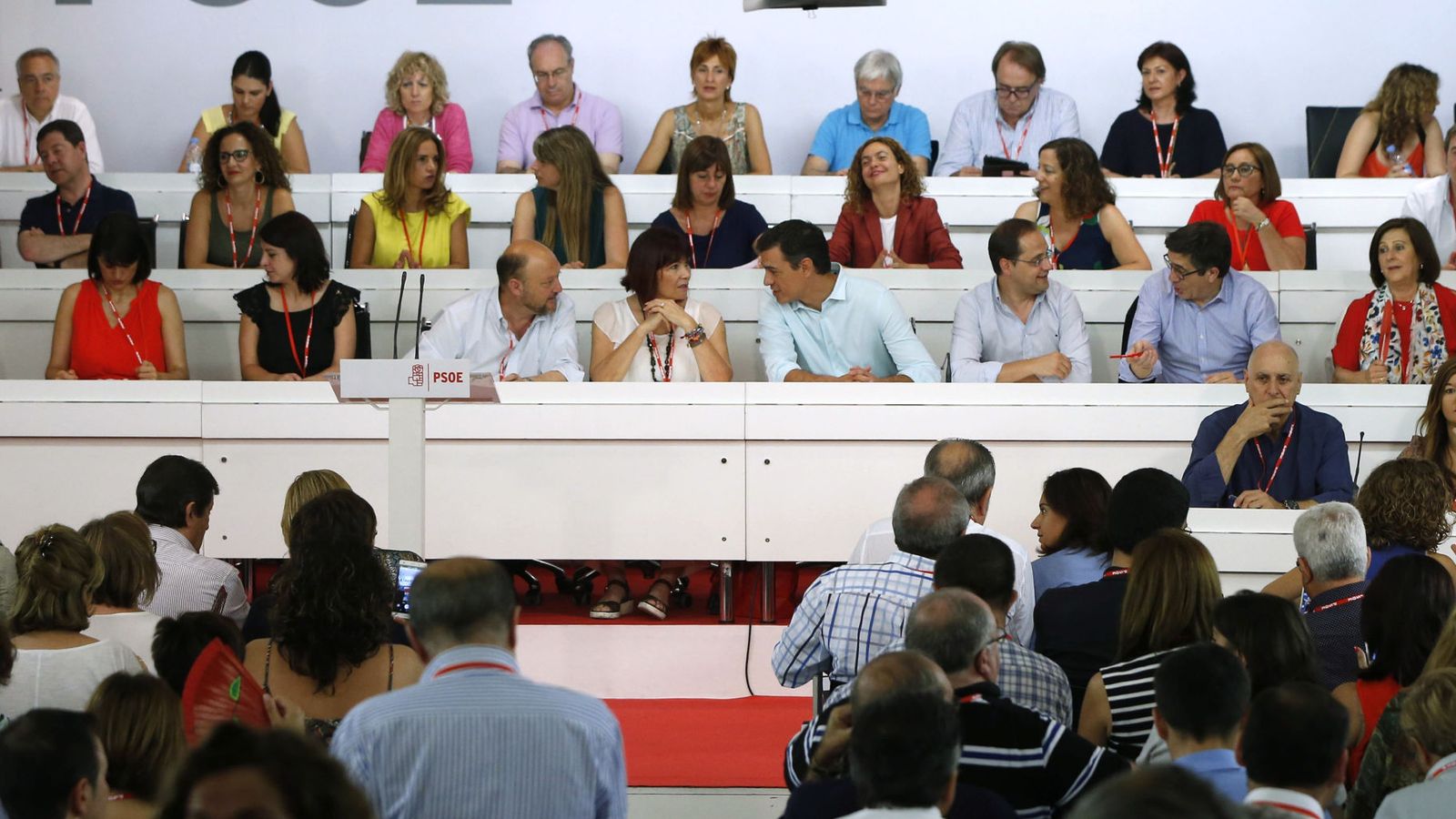 Foto: Vista del comité federal del PSOE del pasado 9 de julio, el primero celebrado tras las elecciones generales del 26 de junio. (EFE)