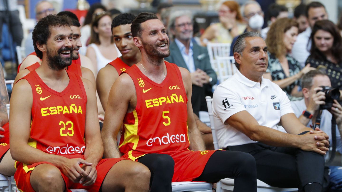 Rudy Fernández y Sergio Llull serán los líderes del equipo en el Eurobasket. (EFE/Rodrigo Jiménez)