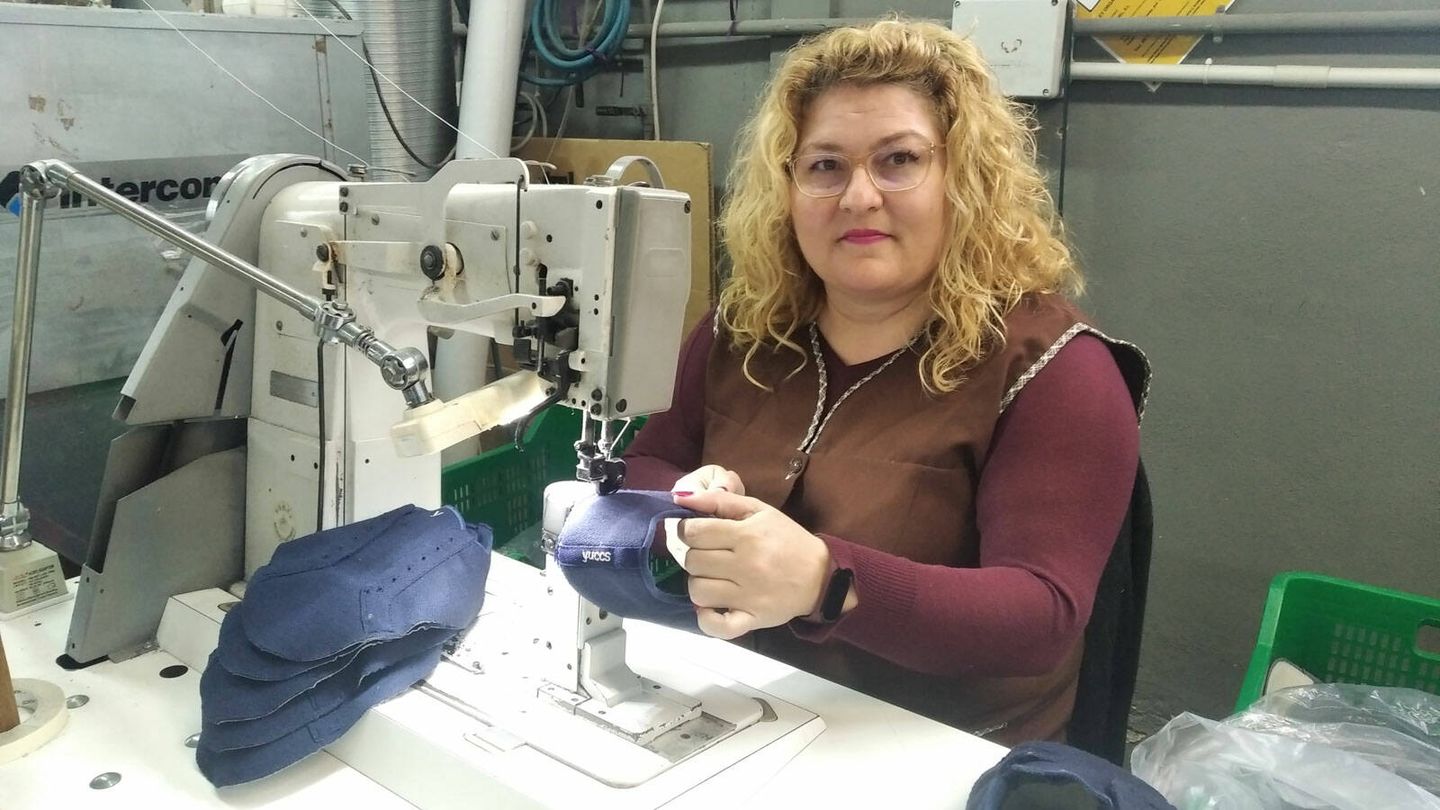 Lidia Alarcón ha vivido toda su vida vinculada a la industria del calzado