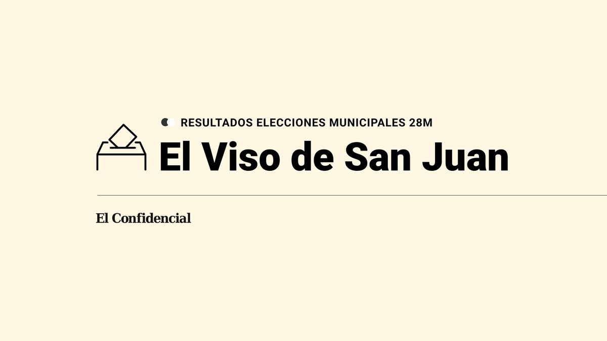 Resultados en directo de las elecciones del 28 de mayo en El Viso de San Juan: escrutinio y ganador en directo