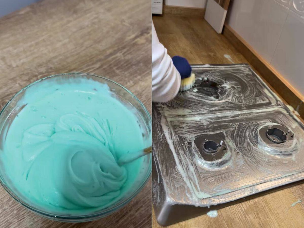 Foto: Cómo limpiar de forma fácil el fregadero y la cocina con este truco casero (Instagram/@mariabelen.rp)