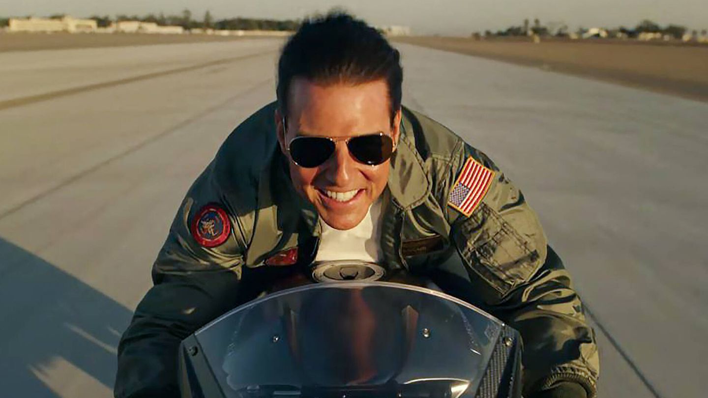 Tom Cruise, en una imagen de 'Top Gun: Maverick'. (Paramount)