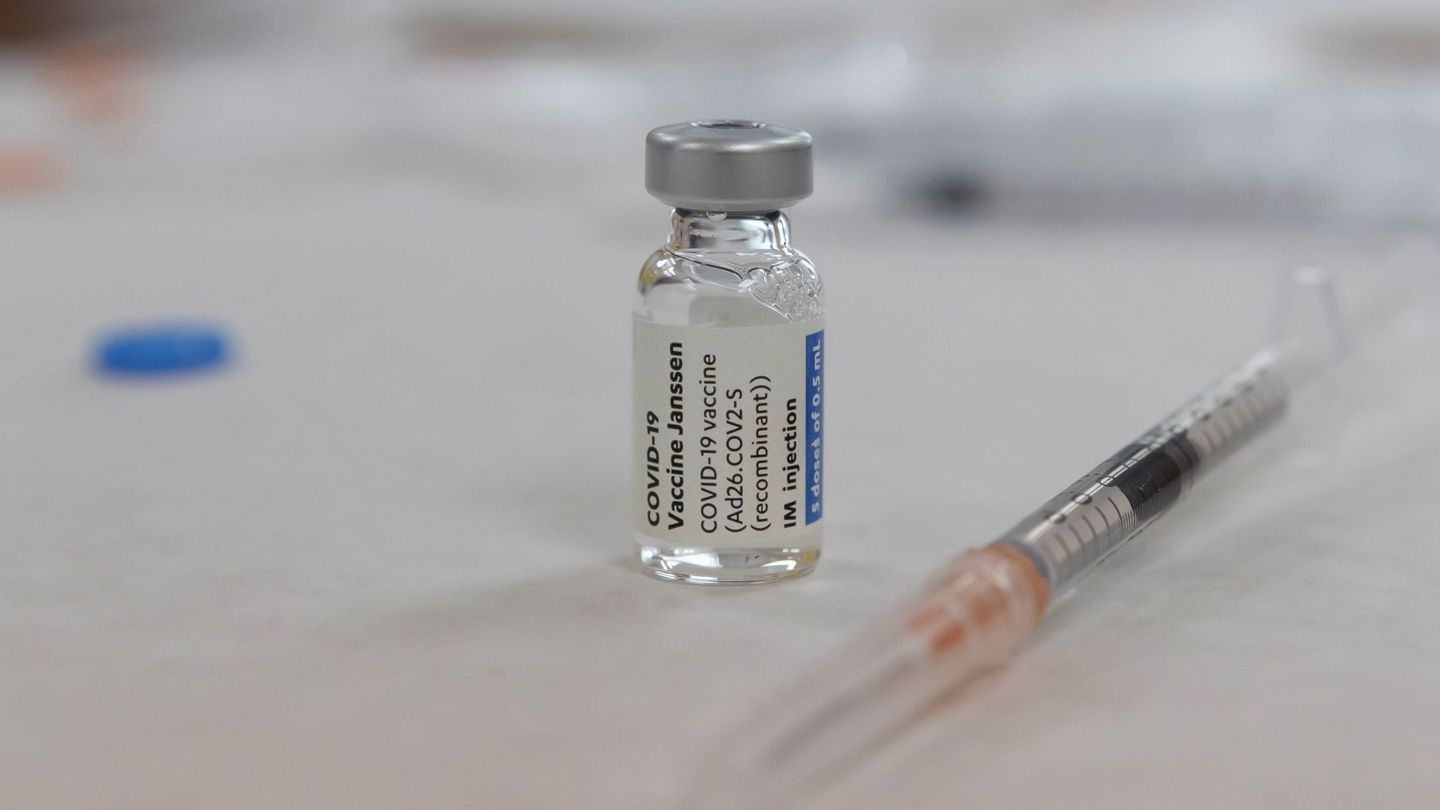 La vacuna contra el covid-19 de Janssen. (EFE)