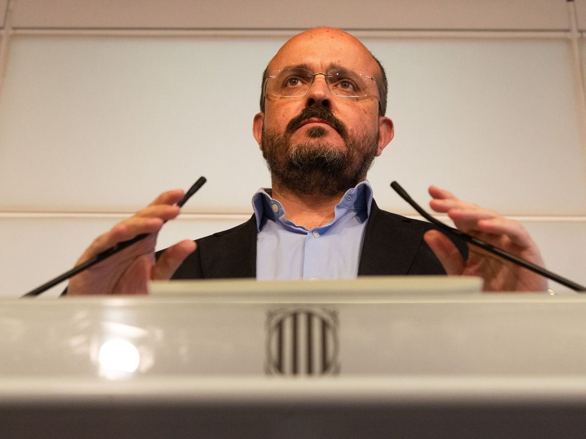 Foto: El presidente del PP de Cataluña, Alejandro Fernández. (EFE)