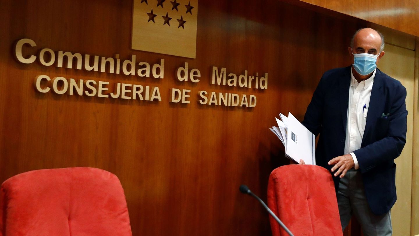 El viceconsejero madrileño de Salud Pública y Plan Covid-19, Antonio Zapatero. (EFE)