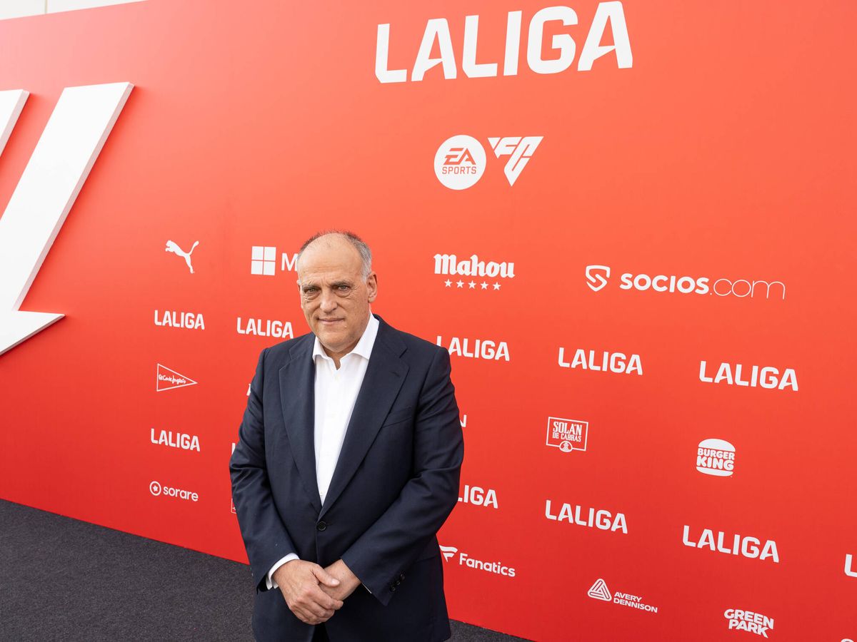 Foto: Javier Tebas, presidente de LALIGA (Foto LALIGA)