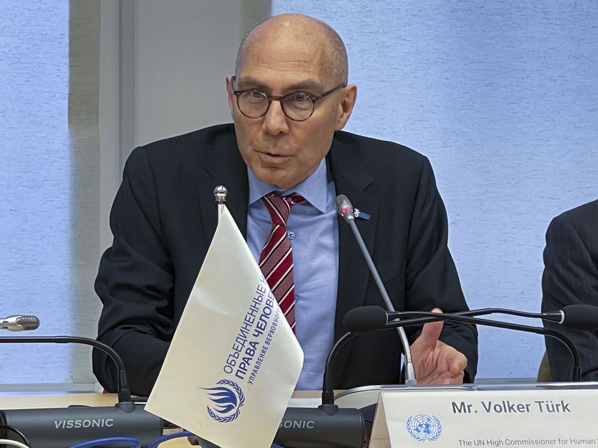 Foto: El alto comisionado de la ONU para los derechos humanos, Volker Türk. (EFE/Kulpash Konyrova)
