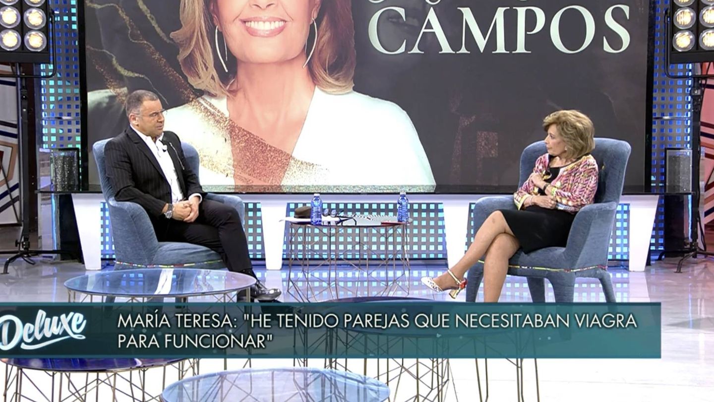 Jorge Javier Vázquez y María Teresa Campos. (Mediaset España)