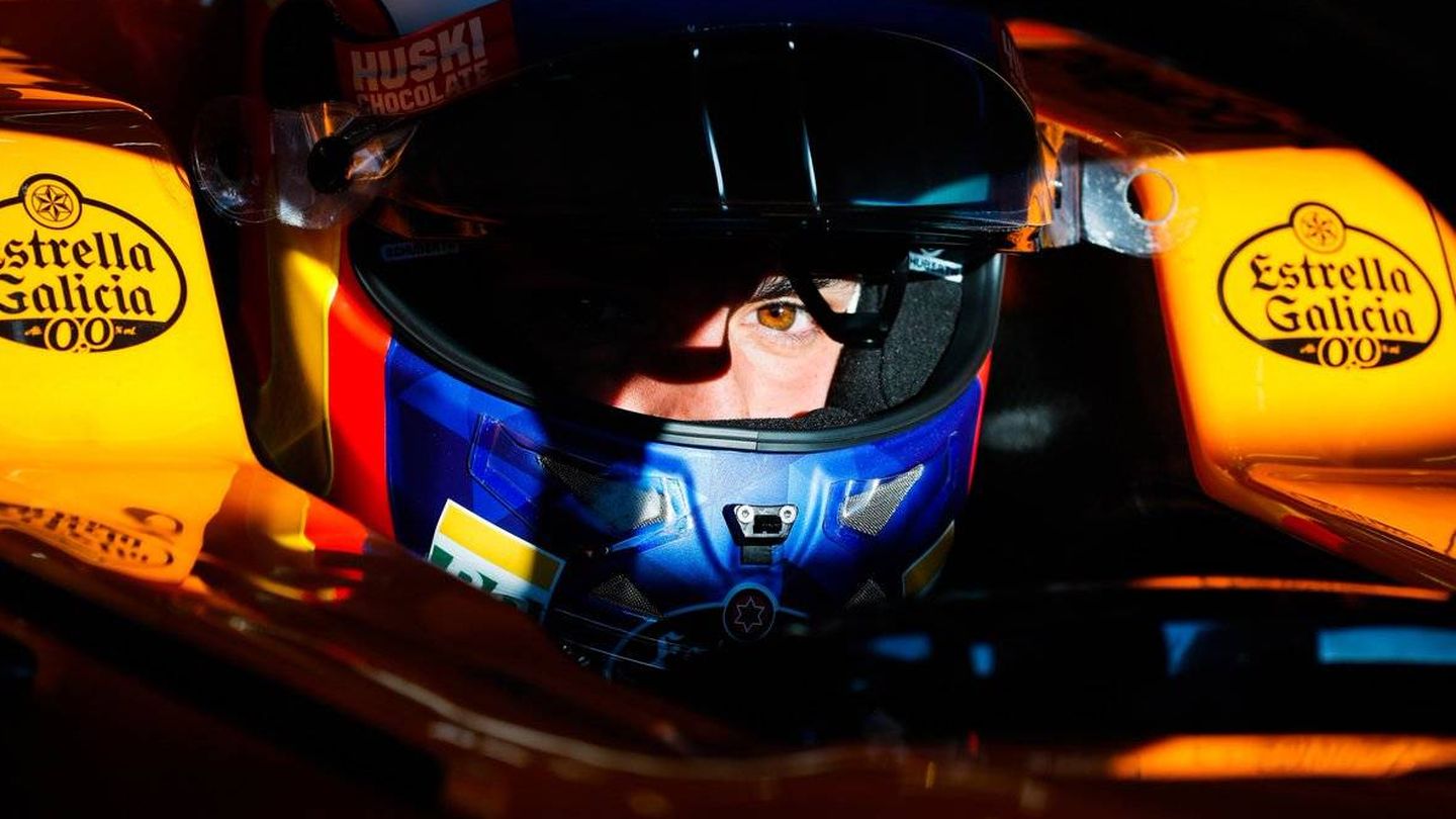 Carlos Sainz logró el mejor tiempo de la pretemporada hasta el momento. (McLaren)