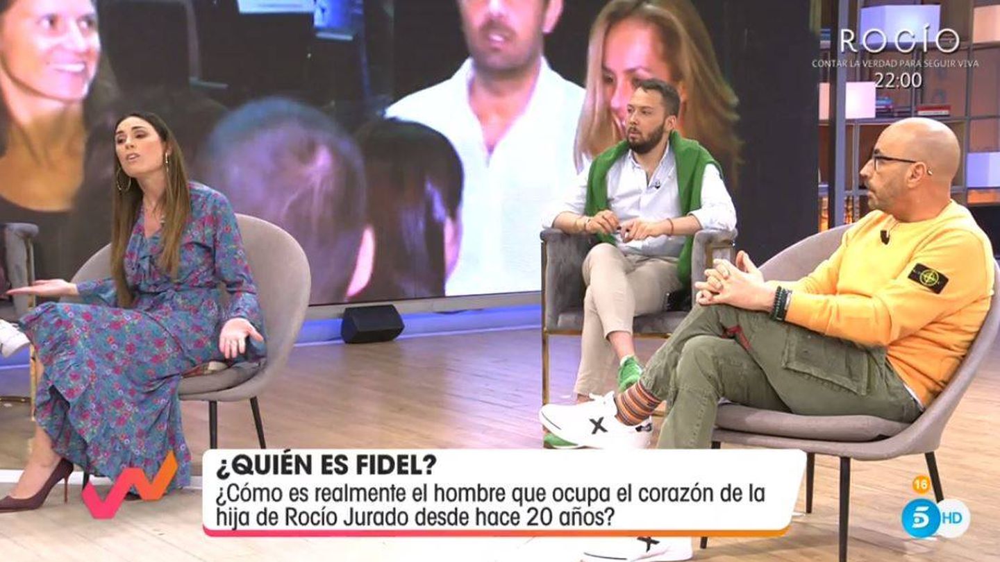 Isabel Rábago y Diego Arrabal, en 'Viva la vida'. (Mediaset España)