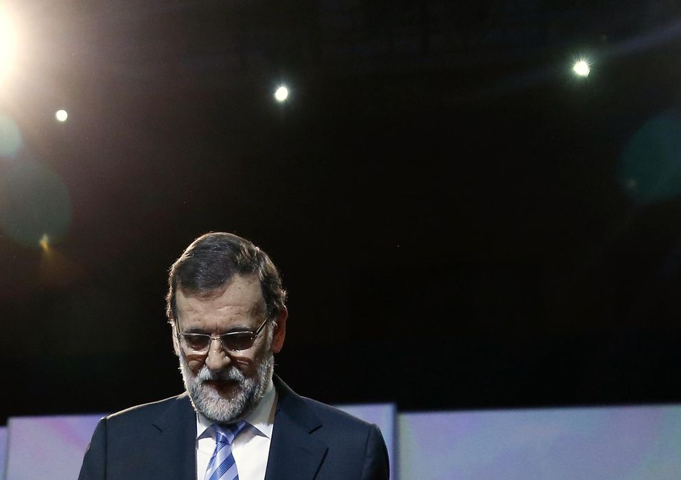 Foto: Mariano Rajoy tras la convención nacional del PP el 25 de enero de 2015. REUTERS/Andrea Comas