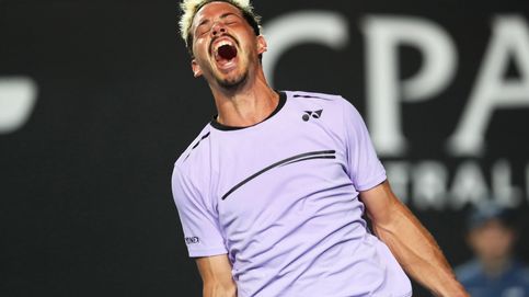 El tenista que revoluciona el Open de Australia tras bajarse del andamio