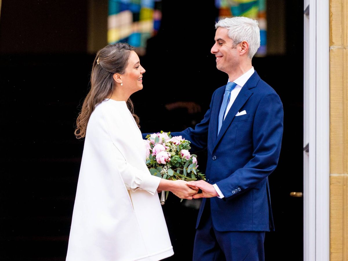 Foto: Alexandra de Luxemburgo y Nicolas Bagory, recién casados. (Cordon Press)