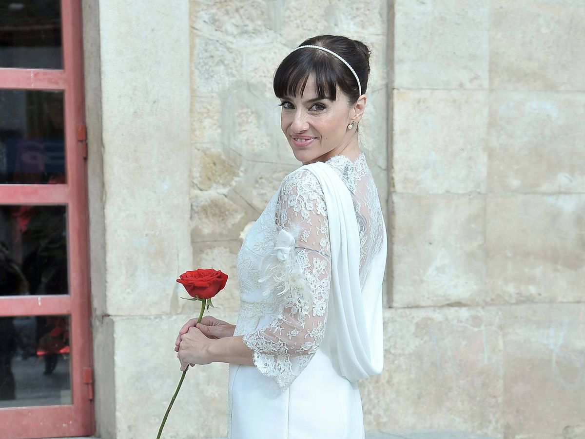 Foto: Beatriz Rico, el día de su boda. (Cordon Press)