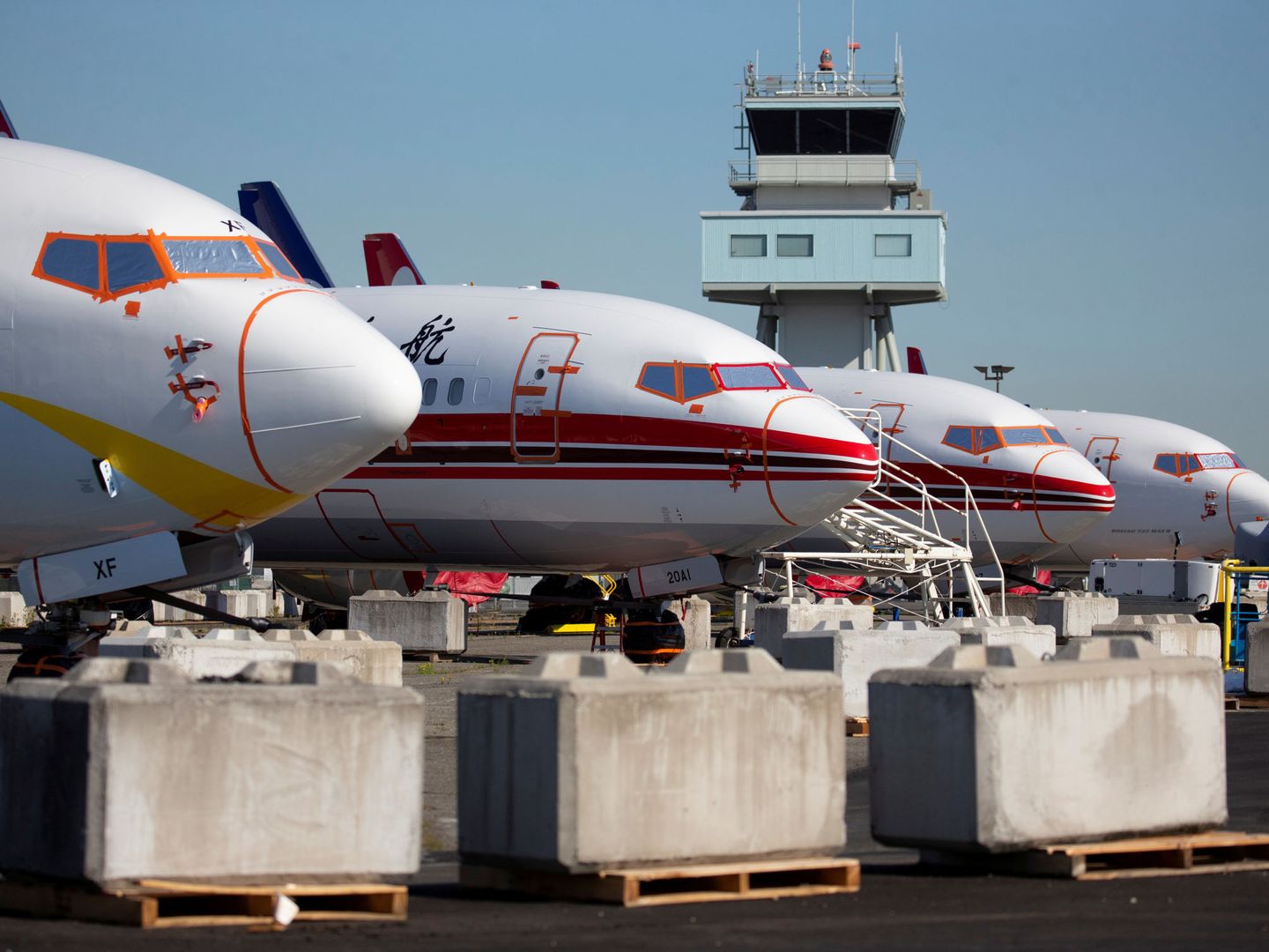 Varios 737 en Seattle, Washington. (Reuters)