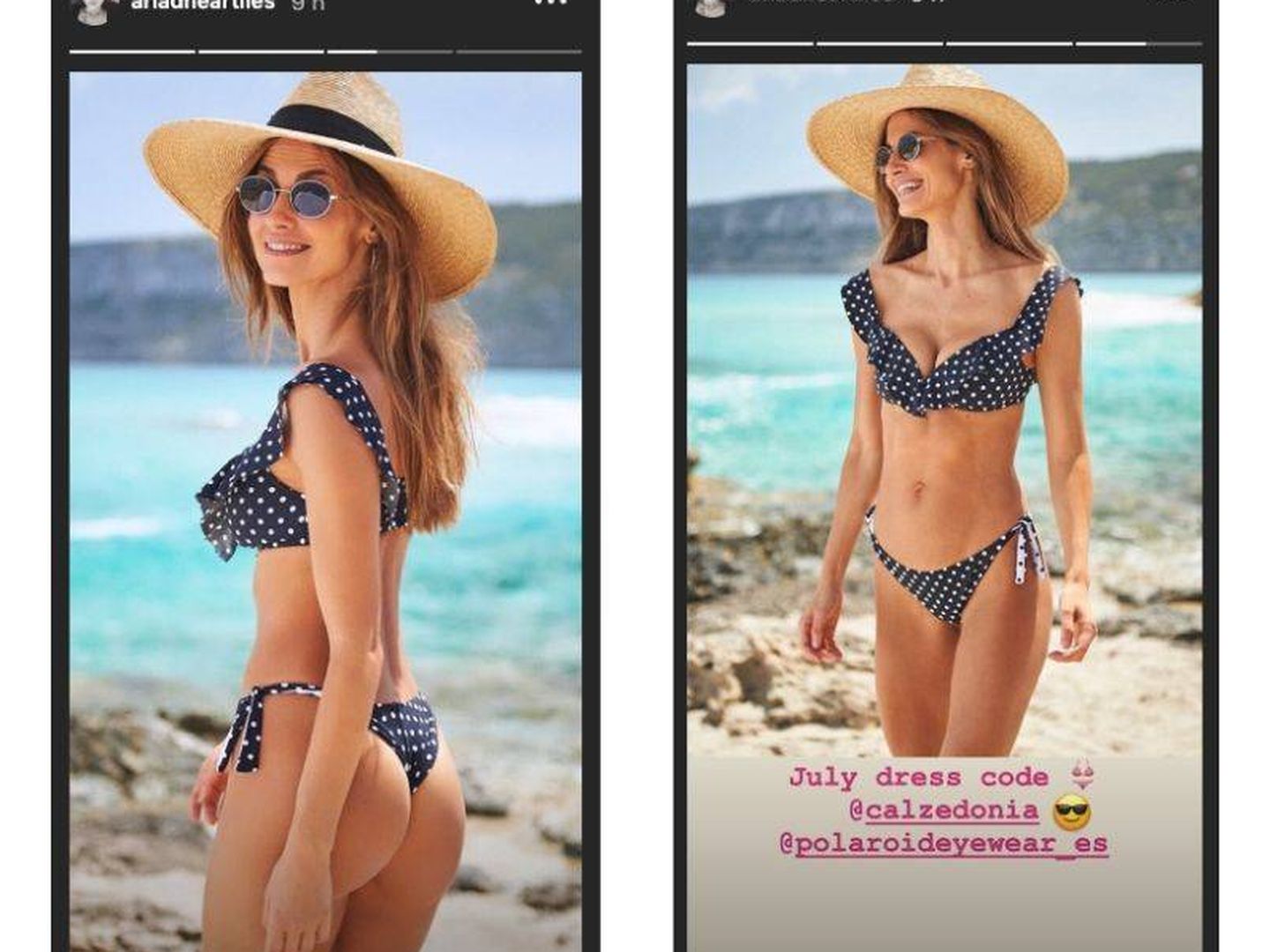Mira lo bien que le sienta este bikini de Calzedonia a la modelo. (Instagram)