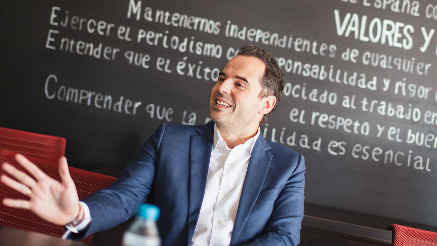 El vicepresidente de la Comunidad de Madrid, Ignacio Aguado. (Jorge Álvaro Manzano)