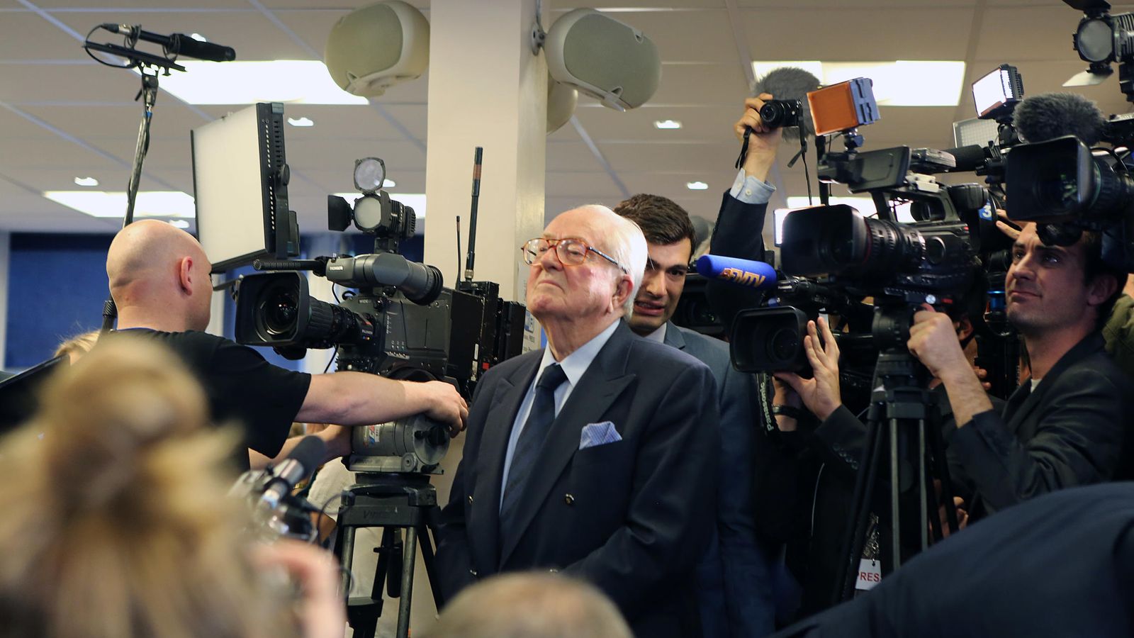Foto: El fundador del Frente Nacional francés, Jean Marie Le Pen (AP)